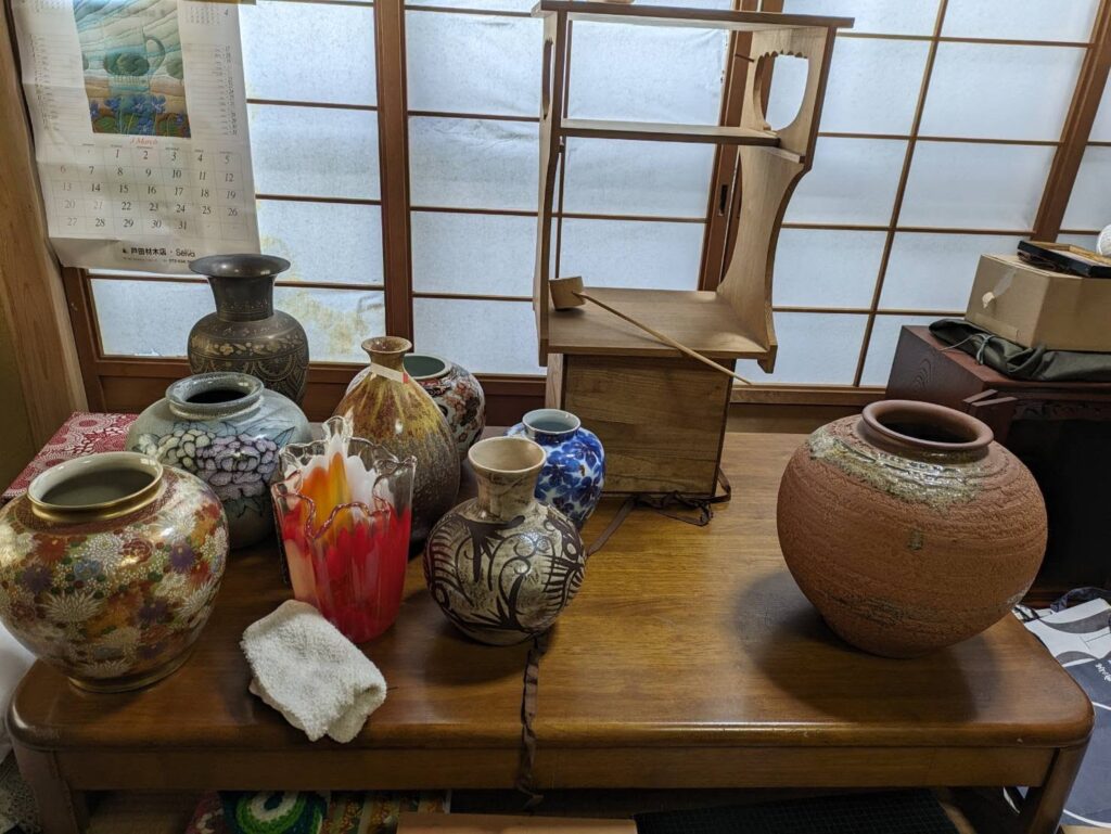 神戸市灘区青谷町で茶道具を買取しました