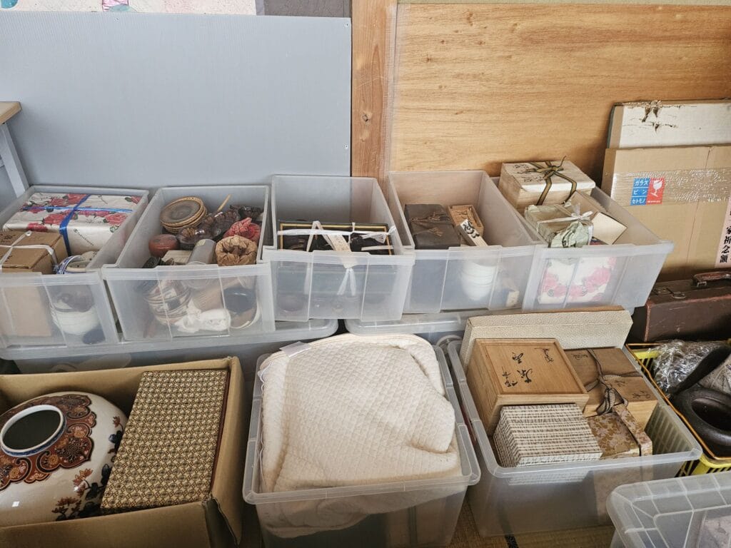 備前市野中で煎茶道具 備前焼を買取致しました