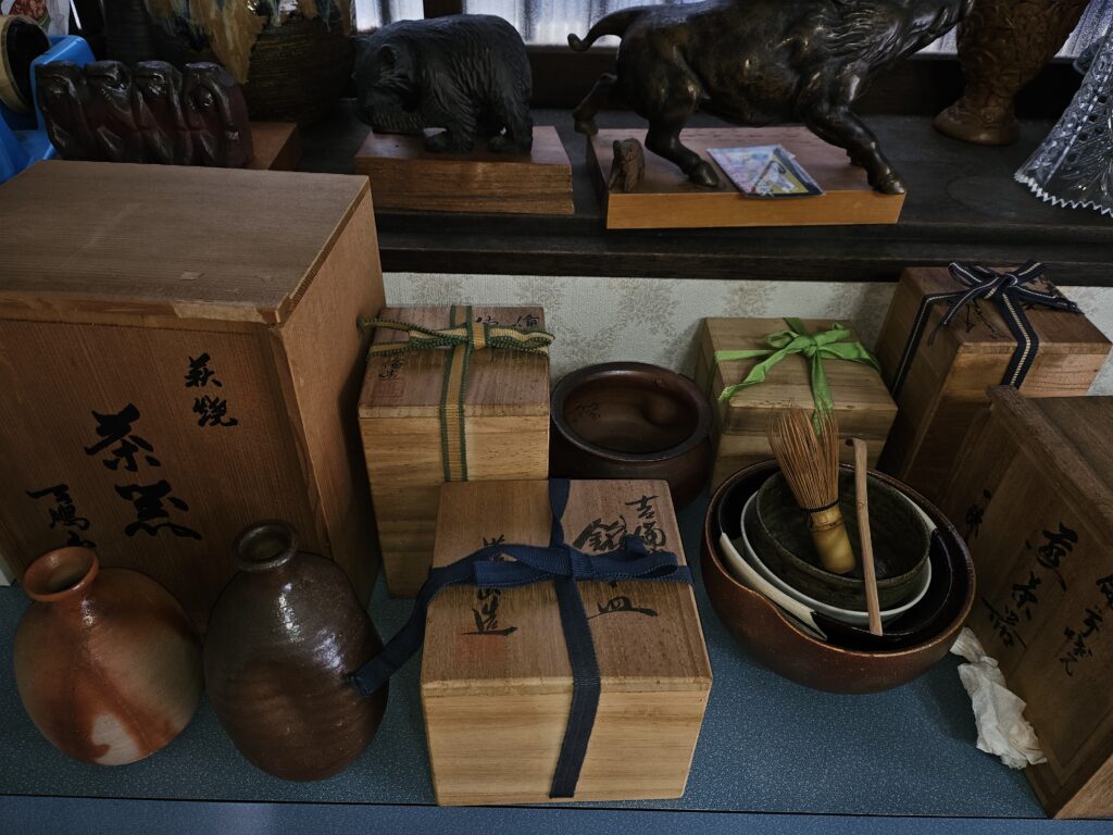 【備前焼 煎茶道具買取】津山市小田中で買取致しました