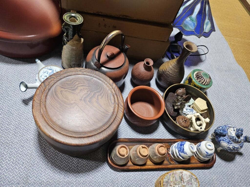倉敷市で茶道具買取致しました