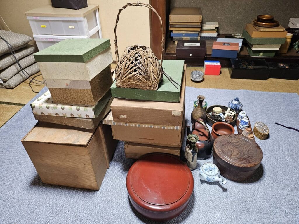 倉敷市で茶道具買取致しました