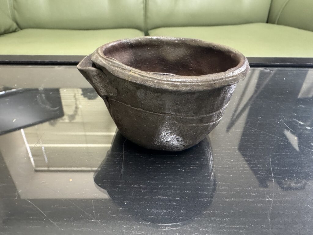 【備前焼】金重陶陽 作『湯冷まし』